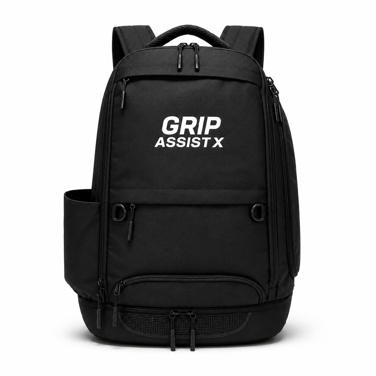 Sac à dos de sport noir Grip Assist, vue de face