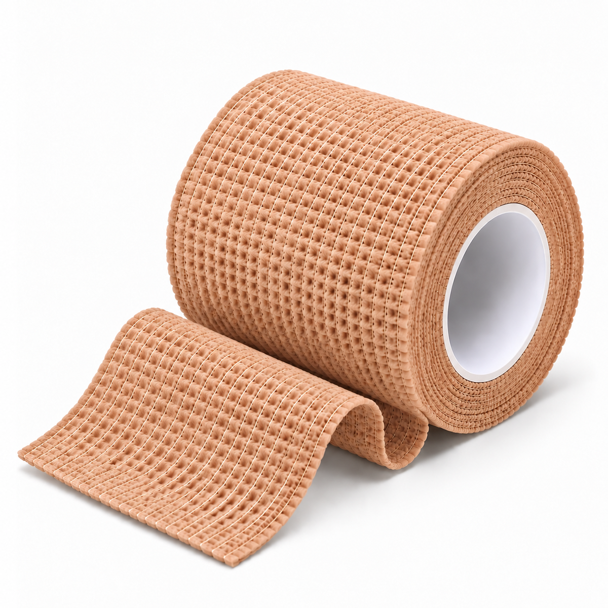 Rouleau de bande cohésive sportive couleur peau