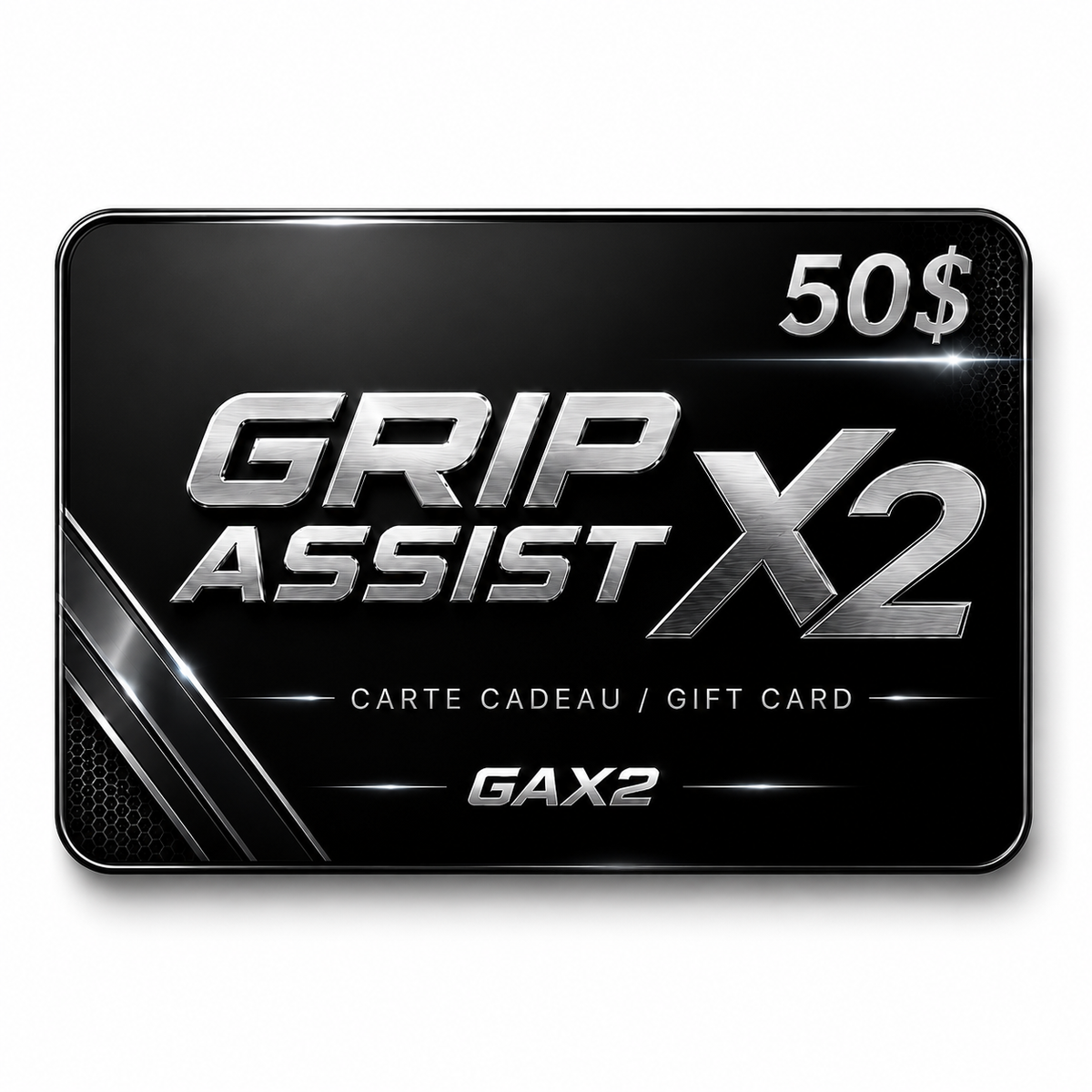 Carte-cadeau Grip Assist X2 de 50 $