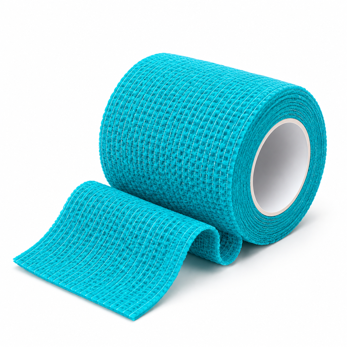Rouleau de bande cohésive sportive turquoise