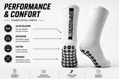 Grip Assist Anti-Slip Socks
